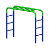 Активная игрушка для детей Green Monkey Bar для улицы
