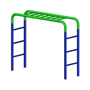 Рамка для скалолазания Открытый бар Green and Blue Monkey Bar