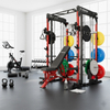 Силовая стойка M1 PRO Red Black Smith Machine для домашнего спортзала